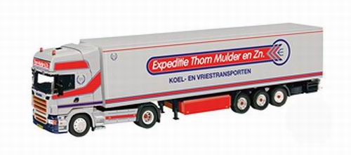 scania r refrigerated semi trailer «thom mulder» 7141-02 Модель 1:50