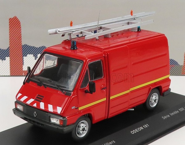 Renault Master T30 Van VTU VILLIERS Sapeurs Pompiers (L.E.500pcs) ODEON101 Модель 1:43
