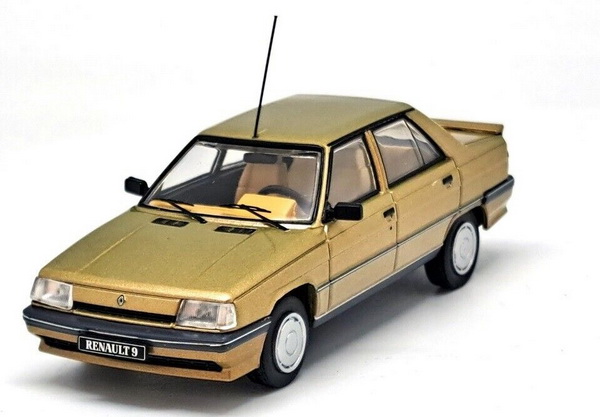 Renault R9 GTL - 1987 - Gold ODEON156 Модель 1:43