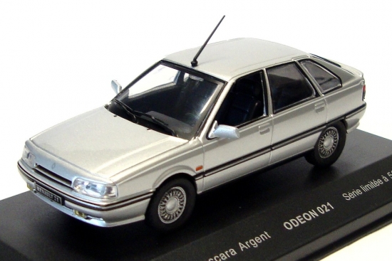 renault r21 baccara 1990 - silver ODEON021 Модель 1:43
