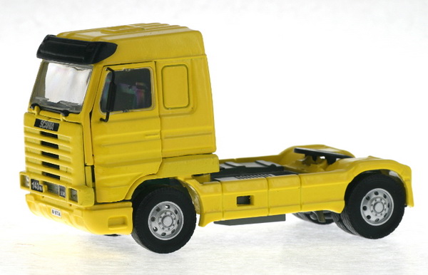 scania 143m 500 tractor - yellow OC00540Y Модель 1:43