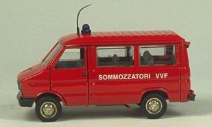 iveco fiat daily passo corto minibus vigili del fuoco sommozzatori vvf OC03000 Модель 1:43