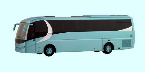 dallavia autobus tintoretto - blue OC7800B Модель 1:43