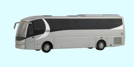 Модель 1:43 Dallavia Autobus Tintoretto - silver