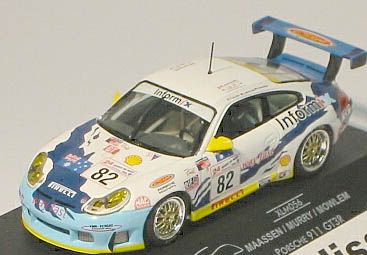 Модель 1:43 Porsche 911 GT3-R №82 Le Mans (Sascha Maassen - Murry - Johnny Mowlem)