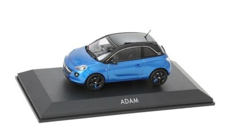 Opel Adam - blue met/black