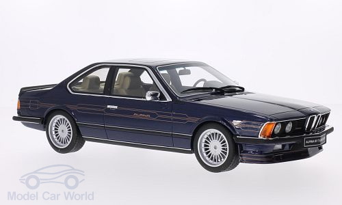Модель 1:18 BMW 6-series Alpina B7 BI-Turbo Coupe (E24) - blue