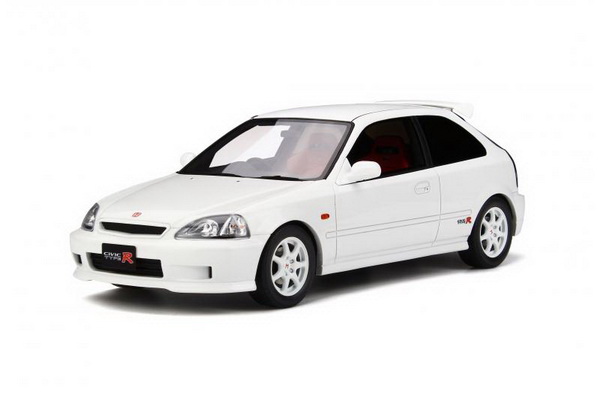 Модель 1:18 Honda Civic Type R EK9 - white