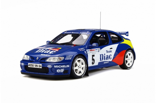 renault megane maxi kit car, №5, rallye wm, rallye tour de corse, 1996, p.bugalski/j-p.chiaroni OT272 Модель 1:18