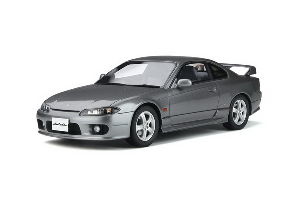 Модель 1:18 Nissan Silvia Spec-R AERO (S15) (RHD) - grey met (L.E.1500pcs)