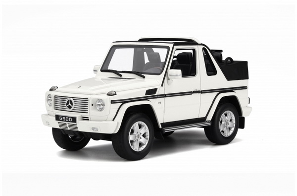 Модель 1:18 Mercedes-Benz G-class Cabrio - white
