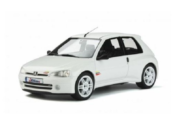 Peugeot 106 Maxi Dimma - white OT393 Модель 1:18
