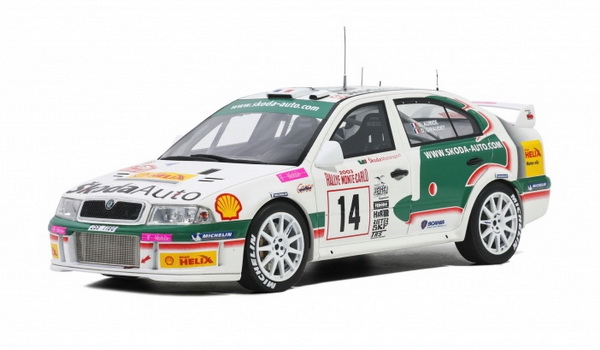 Модель 1:18 Skoda Octavia WRC No.14, Rally Monte Carlo 2003 Auriol/Giraudet