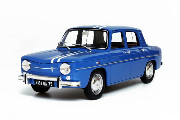 Модель 1:18 Renault R8 1100 Gordini - blue/white stripes