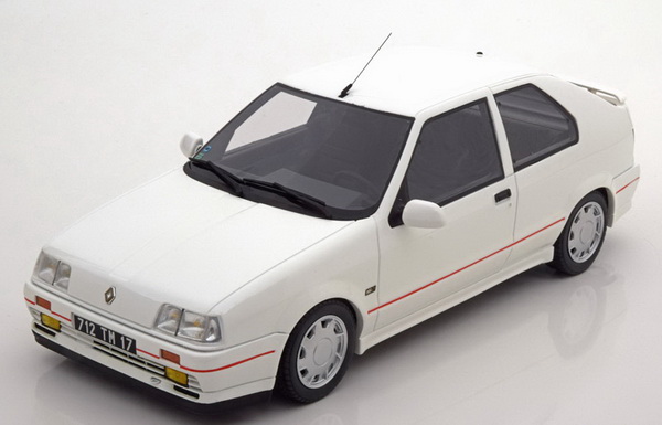 Модель 1:18 Renault 19 16S - white/red