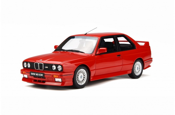Модель 1:18 BMW M3 (E30) - red