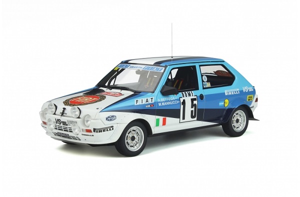 Модель 1:18 FIAT Ritmo Abarth Gr.2 №15 Rallye Monte-Carlo (A.BETTEGA - Mario Mannucci)