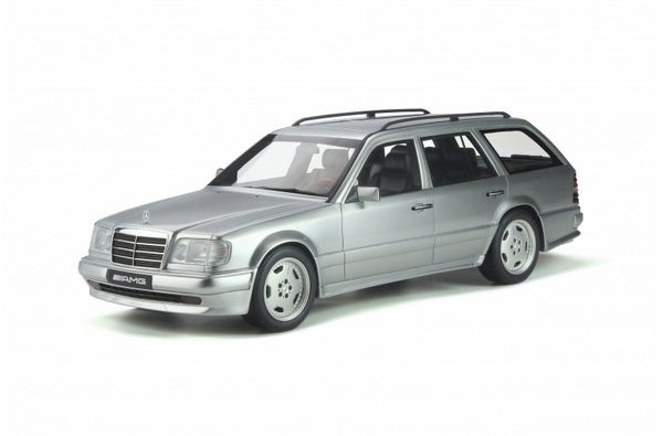 Модель 1:18 Mercedes-Benz E-class E36 AMG (S124) - silver (L.E.2500pcs)