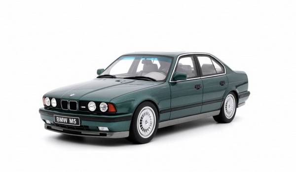Модель 1:18 BMW M5 (E34) «Cecotto» - lagoon green 266 (L.E.3000pcs)
