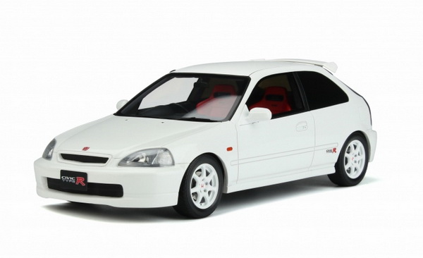 Модель 1:18 Honda Civic EK9 Type R 1997 - White