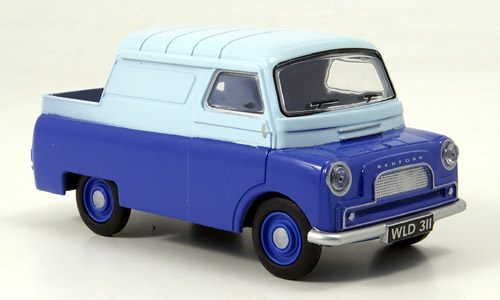 bedford ca half cab - blue/white 147678 Модель 1:43