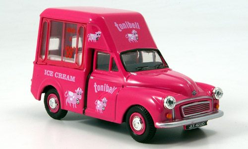 Модель 1:43 Morris Minor Van, pink, Tonibell, High Roof