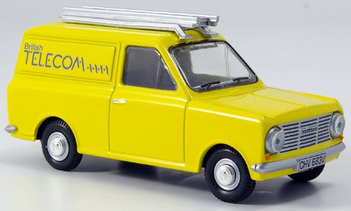 bedford ha van, yellow, british telecom 148222 Модель 1 43