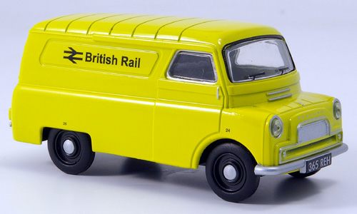 bedford ca van, yellow, british rail 148223 Модель 1 43