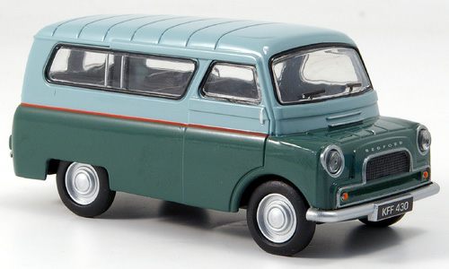 bedford ca camper van - 2-tones green 148226 Модель 1:43