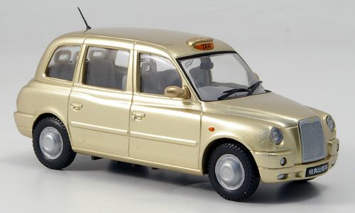 austin tx4 taxi shanghai motorshow - gold 148238 Модель 1:43