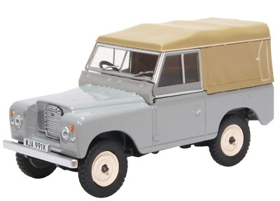 Модель 1:43 Land Rover Series III SWB Canvas - mid grey