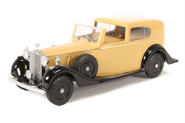 Модель 1:43 Rolls-Royce Phantom Ill SDV H.J Mulliner - beige/black