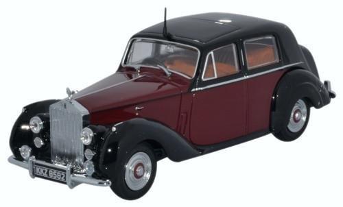 Модель 1:43 Rolls-Royce Silver Dawn - maroon/black