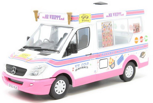 mercedes-benz sprinter ice cream van "whitby mondial mr.whippy" 43WM008 Модель 1:43