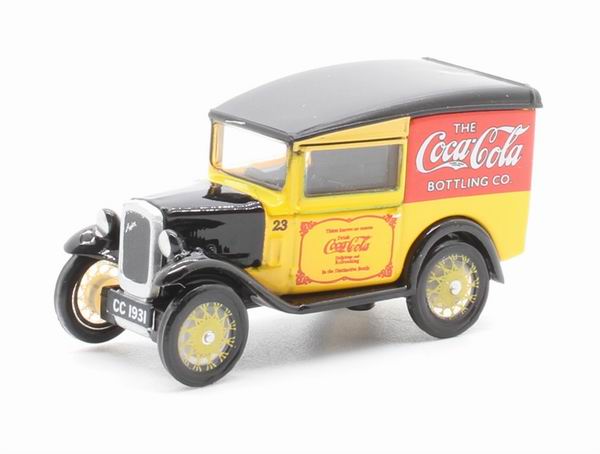 austin 7 van "coca cola" 1931 76ASV006CC Модель 1:76