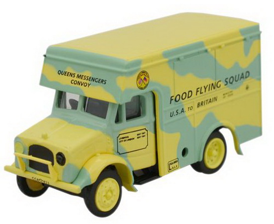 Модель 1:76 Bedford OX 30cwt Van Food Flying Squad