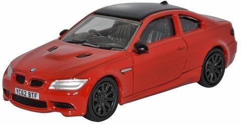 Модель 1:76 BMW M3 Coupe (E92) 2007 Red/Black