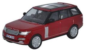 Модель 1:76 Range Rover Vogue - firenze red