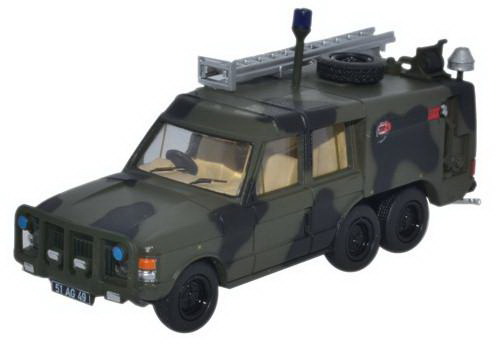 range rover 6х4 tacr2 (пожарно-спасательный) raf camouflage 76TAC001 Модель 1:76