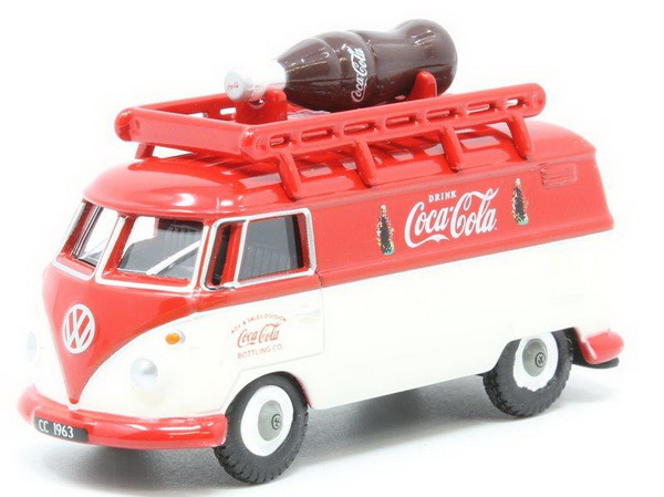 volkswagen t1 van bottle «coca-cola» 76VWS007CC Модель 1:76
