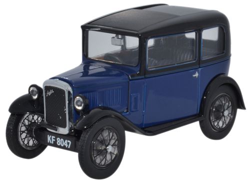 austin seven de luxe rn saloon 1931 royal blue ASS002 Модель 1:43