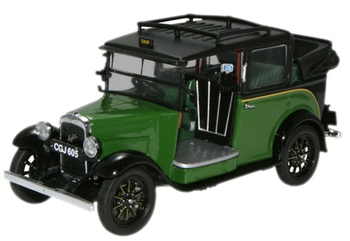 Модель 1:43 Austin Low Loader Taxi - green (с открытым тентом)