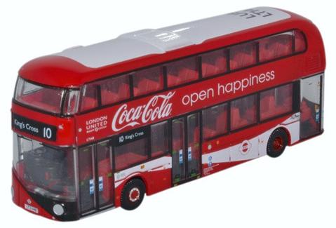 new routemaster «london united» «coca-cola» автобус NNR004CC Модель 1:148