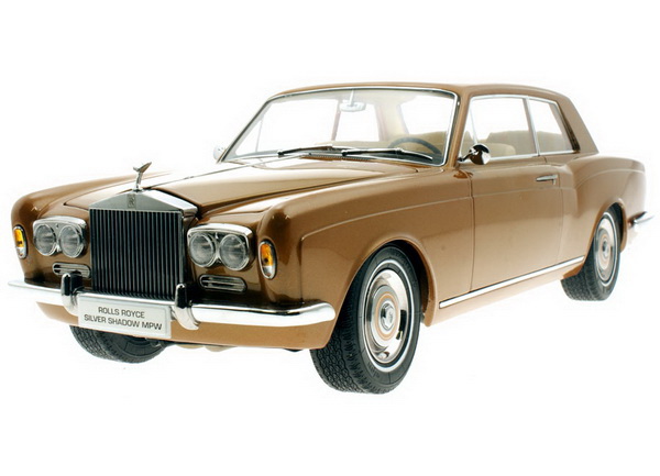 Модель 1:18 Rolls-Royce Silver Shadow MPW (2-door) Coupe (LHD) - bronze met