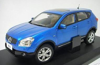 Модель 1:18 Nissan Qashqai - blue