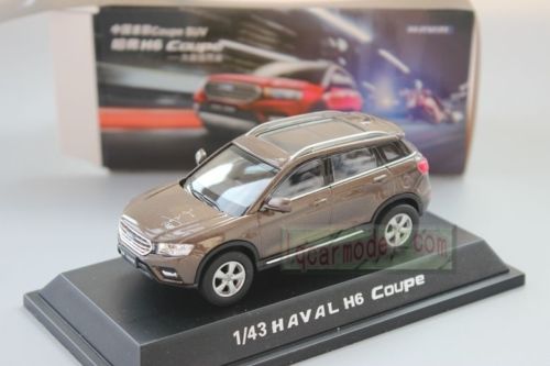 Модель 1:43 Great Wall Haval H6 Coupe - brown