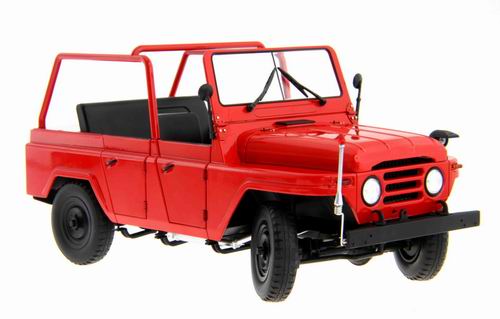 beijing jeep bj212 - red (open top) CPM18108A Модель 1:18