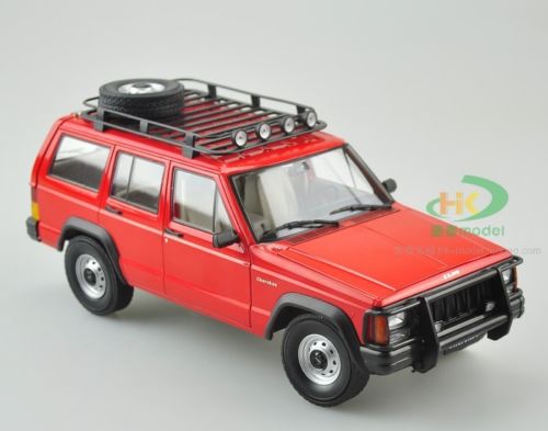 jeep cherokee (beijing) 2500 - red CPM18166D Модель 1:18
