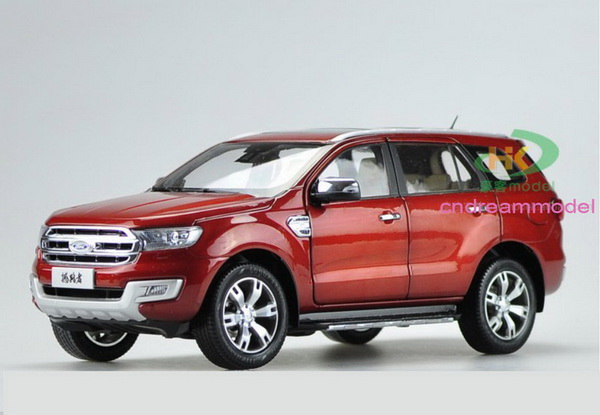 Модель 1:18 Ford Everest - red