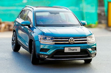 Модель 1:18 Volkswagen Tharu - blue